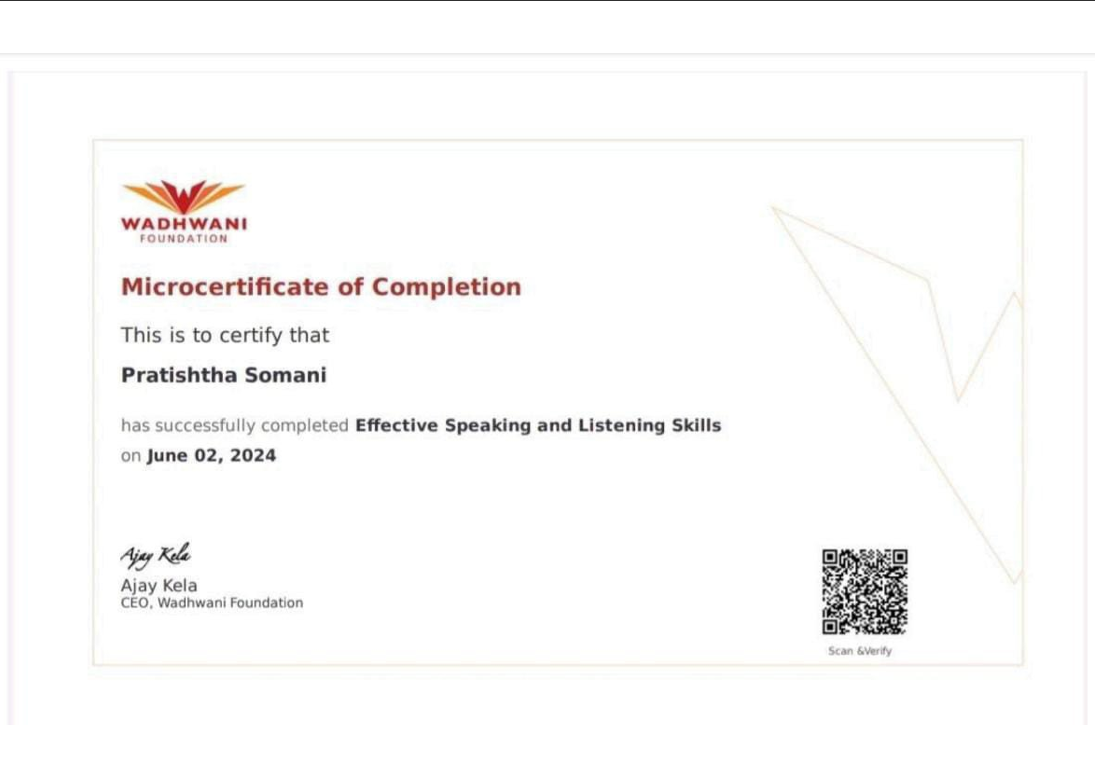 speaking Certification